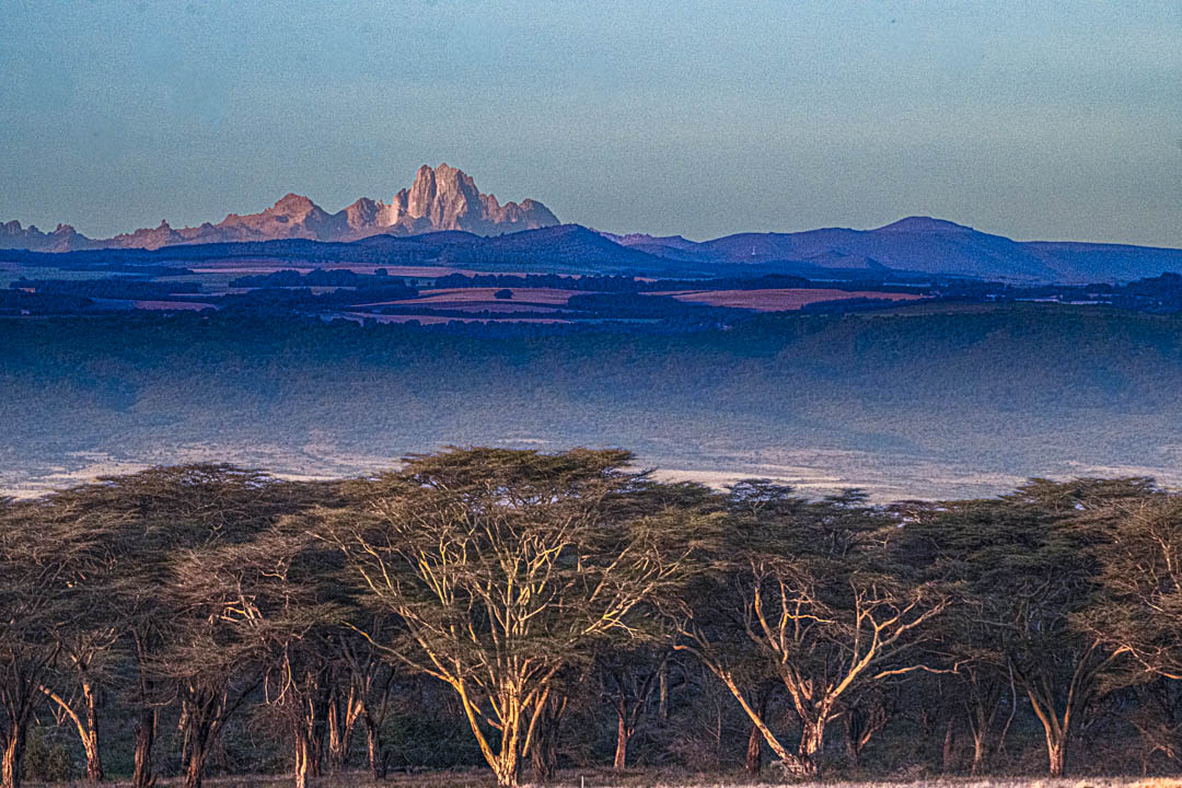 Laikipia Plateau — Mount Kenya vista